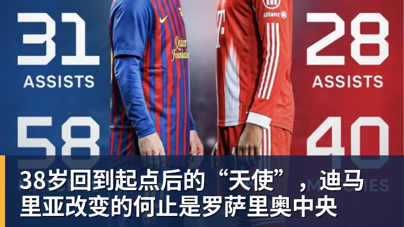 华体会体育38岁回到起点后的“天使”，迪马里亚改变的何止是罗萨里奥中央